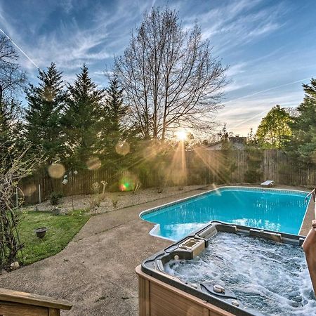 Lakefront Hot Springs Home With Hot Tub And Pool! Exterior photo